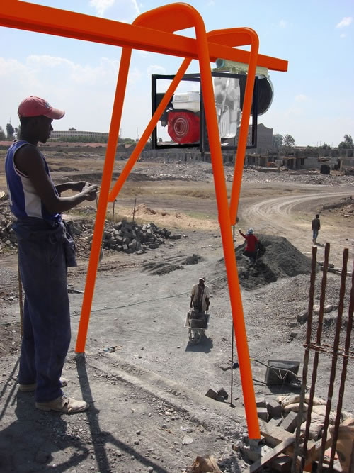 بناة العملاقة رافعة PBH500