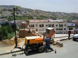 Pompe de Bétonnière avec hydraulique Hopper