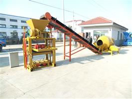 Полуавтоматическая машина Блок делая QTJ4-40